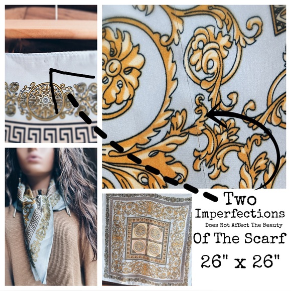 Scarf Baroque Pattern - Picture 9 of 12